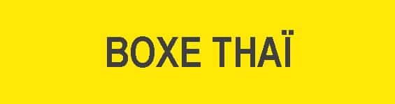 BOXE THAI