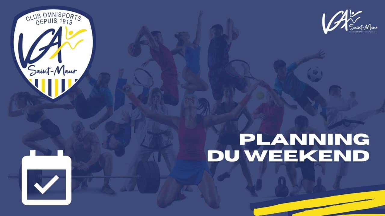 [OMNISPORTS] Planning sportif weekend du 101112/12/2021 VGA SaintMaur