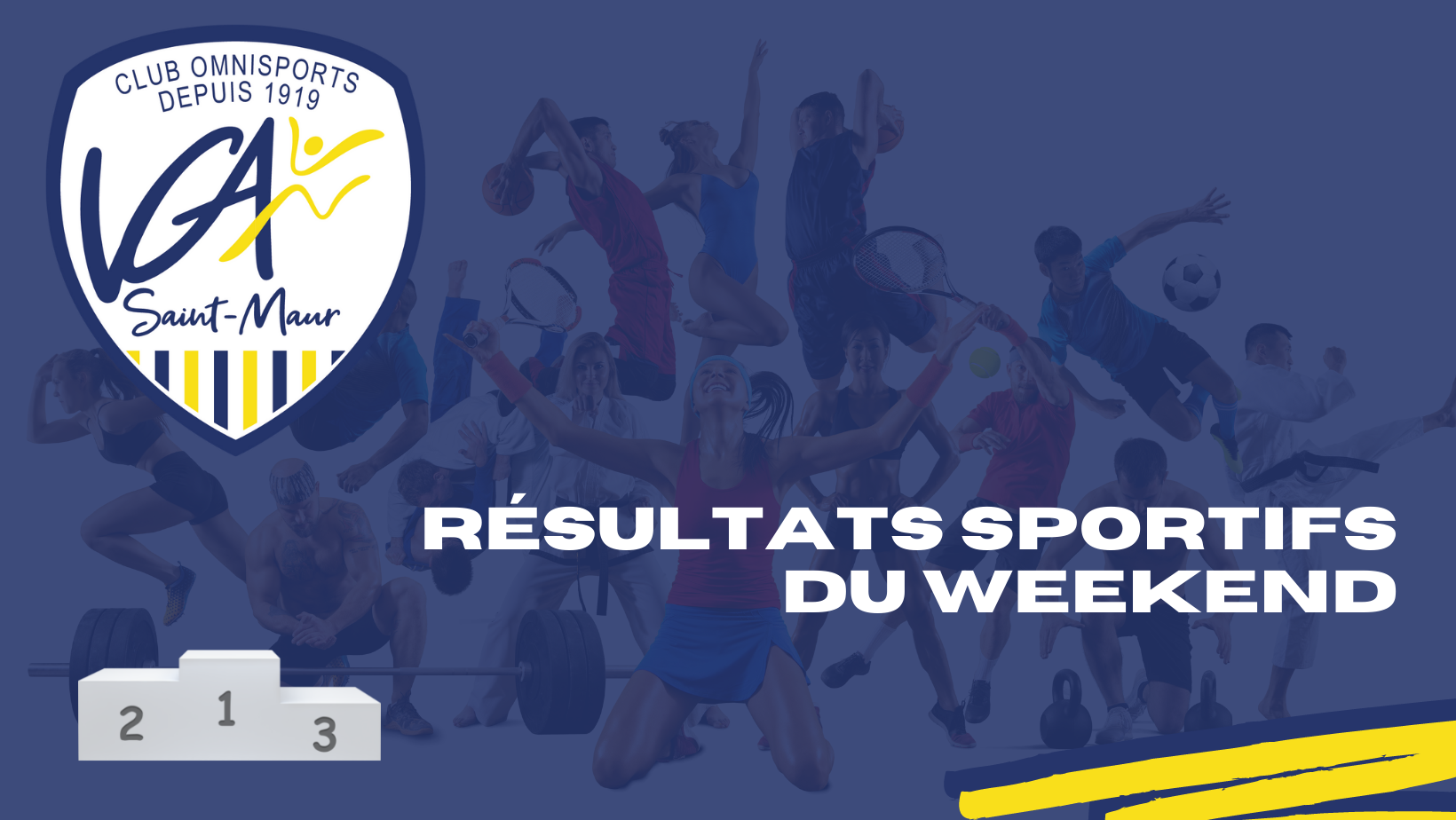 Résultats sportifs newsletter (Couverture Facebook)