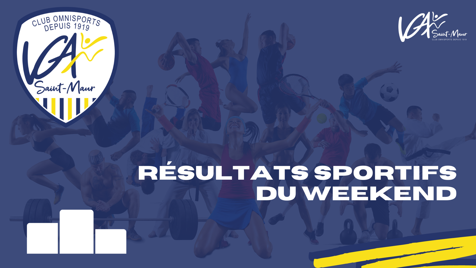 Résultats weekend