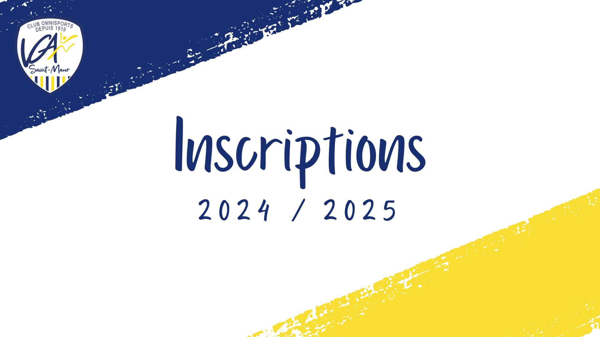 Inscriptions 2024 2025 (Présentation)
