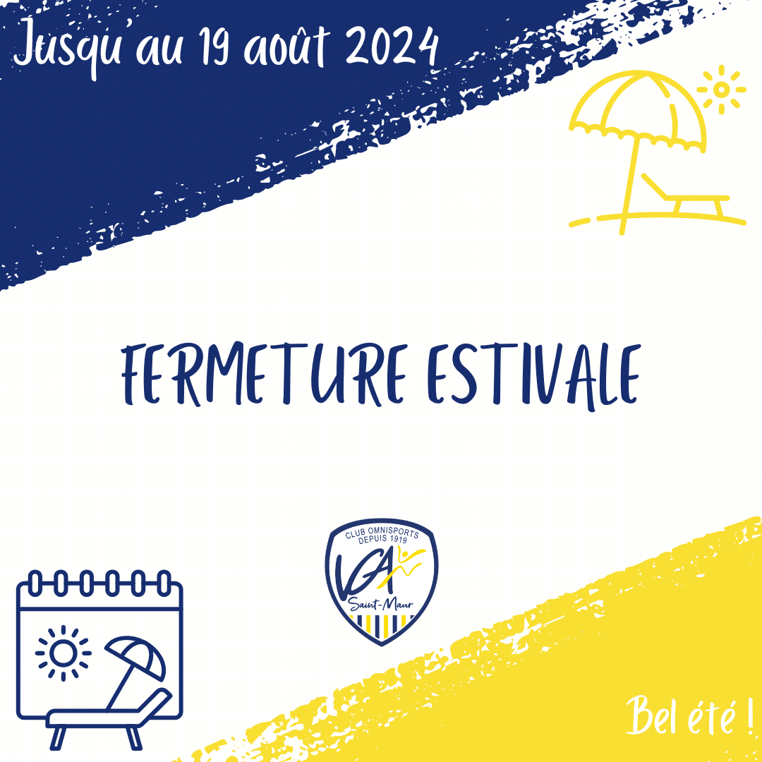 Fermeture vacances